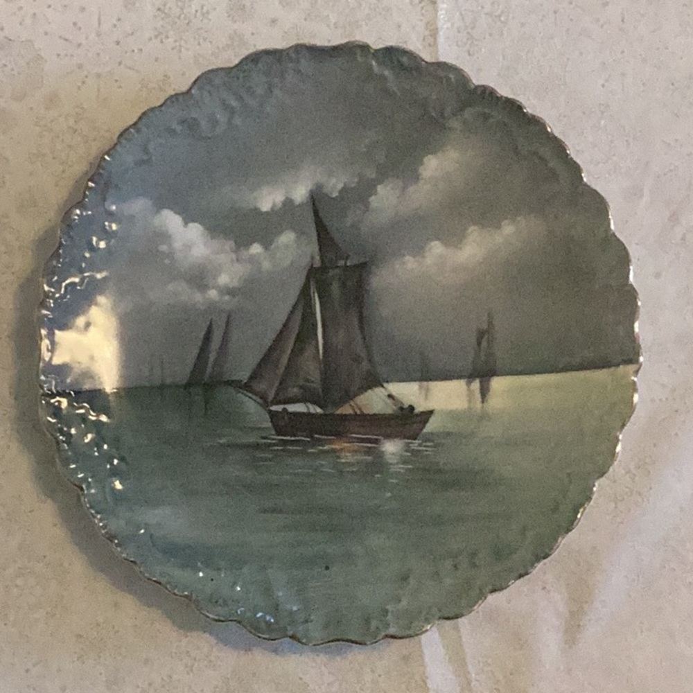Limoges decorative plate